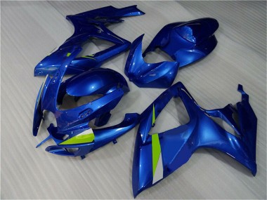 Blue 2006-2007 Suzuki GSXR 600/750 Abs Fairing Kits