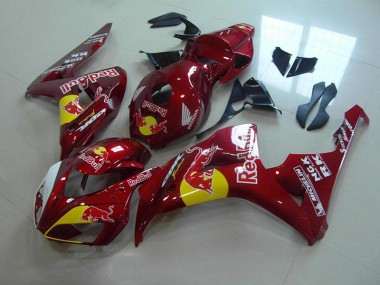 Candy Red Red Bull 2006-2007 Honda CBR1000RR Fairings