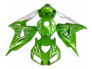 Green 2006-2007 Honda CBR1000RR Fairings