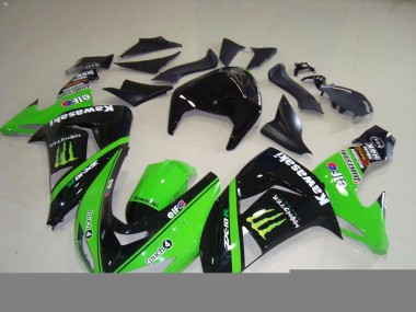 Green Monster 2006-2007 Kawasaki Ninja ZX10R Fairings & Bodywork