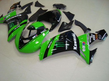 Green Monster Race 2006-2007 Kawasaki Ninja ZX10R Fairings
