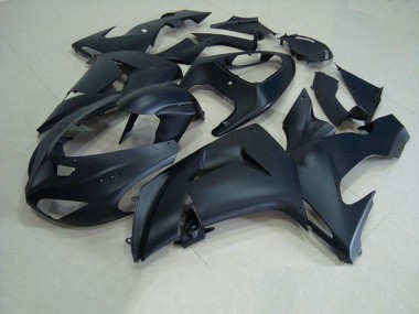 Matte Black 2006-2007 Kawasaki Ninja ZX10R Fairings