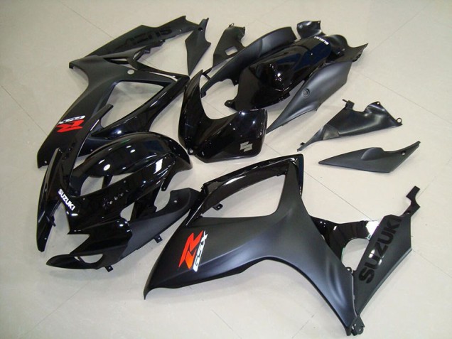 Matte Black 2006-2007 Suzuki GSXR750 Fairings