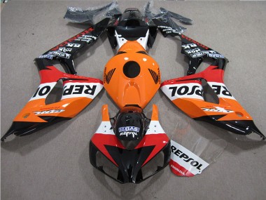 Orange Repsol 2006-2007 Honda CBR1000RR Fairings