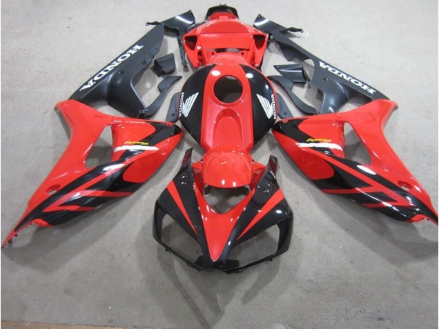 Red Black Fireblade 2006-2007 Honda CBR1000RR Fairings