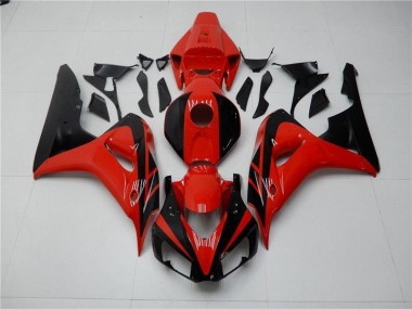 Red Black 2006-2007 Honda CBR1000RR Fairings