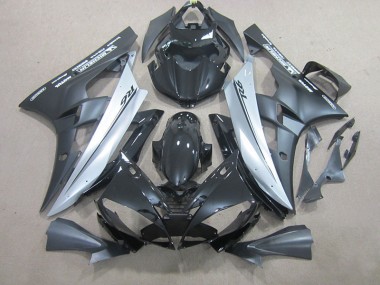 Silver Black 2006-2007 Yamaha YZF R6 Fairing Kit & Bodywork