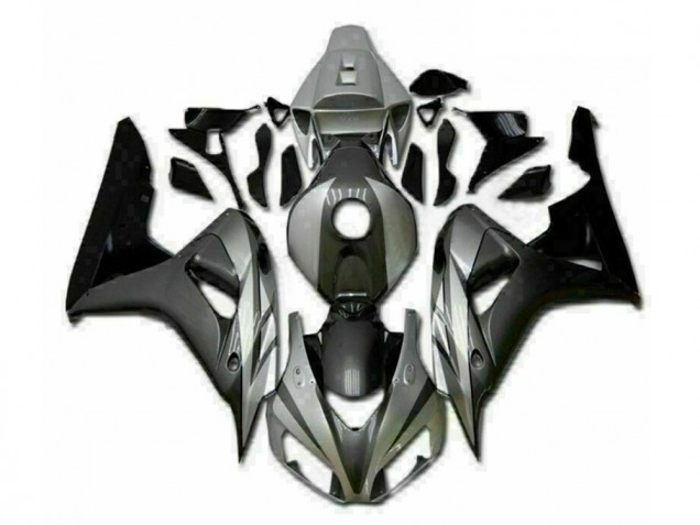 Silver 2006-2007 Honda CBR1000RR Full Fairing Kit Silver 2006-2007 Honda CBR1000RR Full Fairing Kit