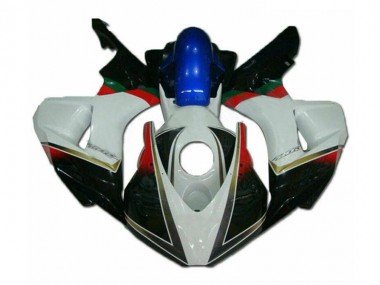 White Black 2006-2007 Honda CBR1000RR Fairings
