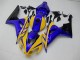 Yellow Blue 2006-2007 Honda CBR1000RR Fairings