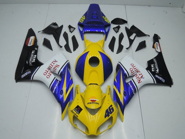 Yellow Nastro 2006-2007 Honda CBR1000RR Fairings Yellow Nastro 2006-2007 Honda CBR1000RR Fairings