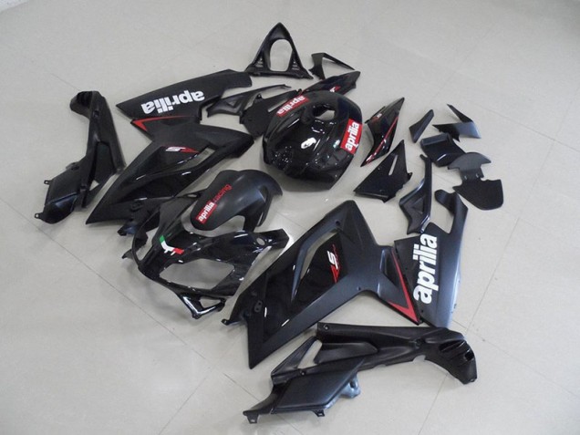 Black and Red Stripe 2006-2011 Aprilia RS125 Fairings Black and Red Stripe 2006-2011 Aprilia RS125 Fairings
