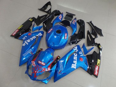 Blue and Black 2006-2011 Aprilia RS125 Fairings