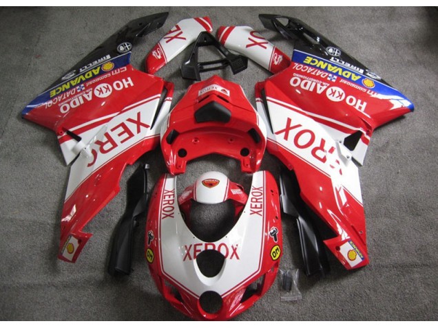 Red Xerox 2006 Ducati 749 Fairings Red Xerox 2006 Ducati 749 Fairings