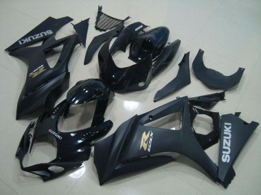 Black OEM Style 2007-2008 Suzuki GSXR 1000 Fairings