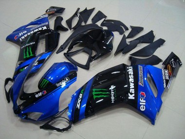 Blue Monster 2007-2008 Kawasaki Ninja ZX6R Fairings