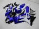 Blue White Black 2007-2008 Suzuki GSXR 1000 Fairings
