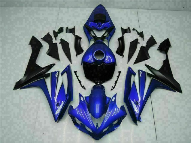 Blue 2007-2008 Yamaha YZF R1 Fairings