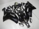 Glossy Black 2007-2008 Kawasaki Ninja ZX6R Injection Fairing Kit