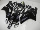 Glossy Black 2007-2008 Kawasaki Ninja ZX6R Injection Fairing Kit