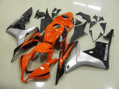 Orange Silver Black 2007-2008 Honda CBR600RR Fairings & Bodywork