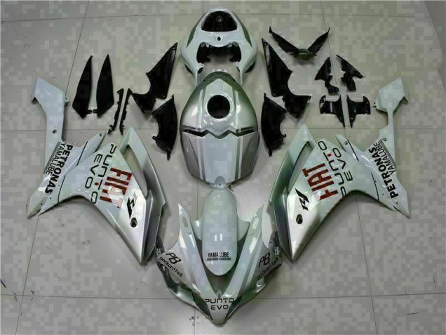 White 2007-2008 Yamaha YZF R1 Fairings & Bodywork