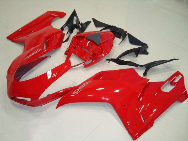 Red Original 2007-2012 Ducati 848 1098 1198 Fairings