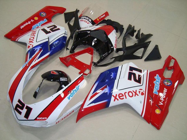 Xerox 21 2007-2012 Ducati 848 1098 1198 Fairings