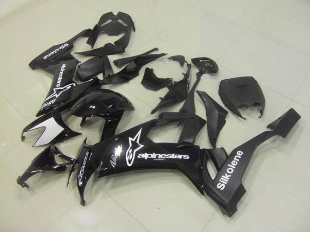 Black Silkolene 2008-2010 Kawasaki Ninja ZX10R Fairings Black Silkolene 2008-2010 Kawasaki Ninja ZX10R Fairings