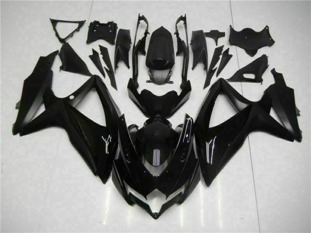 Black 2008-2010 Suzuki GSXR 600/750 Fairings Black 2008-2010 Suzuki GSXR 600/750 Fairings