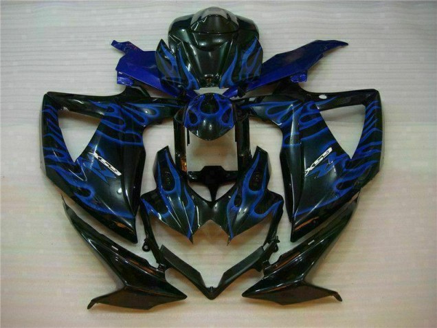 Blue Black 2008-2010 Suzuki GSXR 600/750 Full Fairing Kit Blue Black 2008-2010 Suzuki GSXR 600/750 Full Fairing Kit