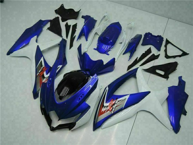 Blue White 2008-2010 Suzuki GSXR 600/750 Abs Fairing Kits Blue White 2008-2010 Suzuki GSXR 600/750 Abs Fairing Kits