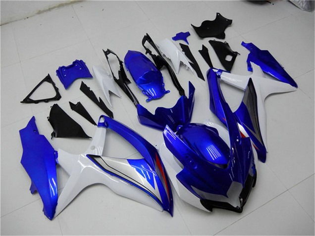 Blue White 2008-2010 Suzuki GSXR 600/750 Plastics Fairing Kits Blue White 2008-2010 Suzuki GSXR 600/750 Plastics Fairing Kits