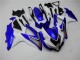 White Blue 2008-2010 Suzuki GSXR 600/750 Fairings White Blue 2008-2010 Suzuki GSXR 600/750 Fairings