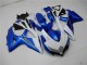 White Blue 2008-2010 Suzuki GSXR 600/750 Plastics Fairing Kits White Blue 2008-2010 Suzuki GSXR 600/750 Plastics Fairing Kits