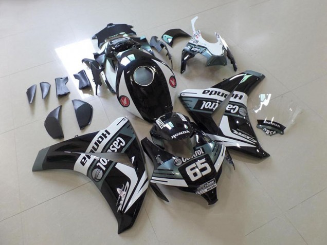 Black Castrol 2008-2011 Honda CBR1000RR Fairings Black Castrol 2008-2011 Honda CBR1000RR Fairings