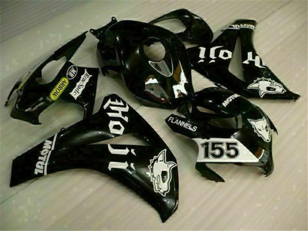 Black 2008-2011 Honda CBR1000RR Full Fairing Kit Black 2008-2011 Honda CBR1000RR Full Fairing Kit