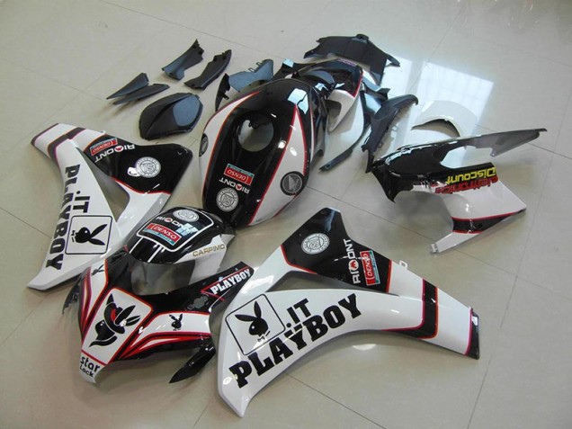 Black Playboy 2008-2011 Honda CBR1000RR Fairings Black Playboy 2008-2011 Honda CBR1000RR Fairings