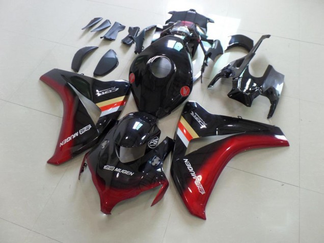 Black Red Mugen 2008-2011 Honda CBR1000RR Fairings & Bodywork Black Red Mugen 2008-2011 Honda CBR1000RR Fairings & Bodywork