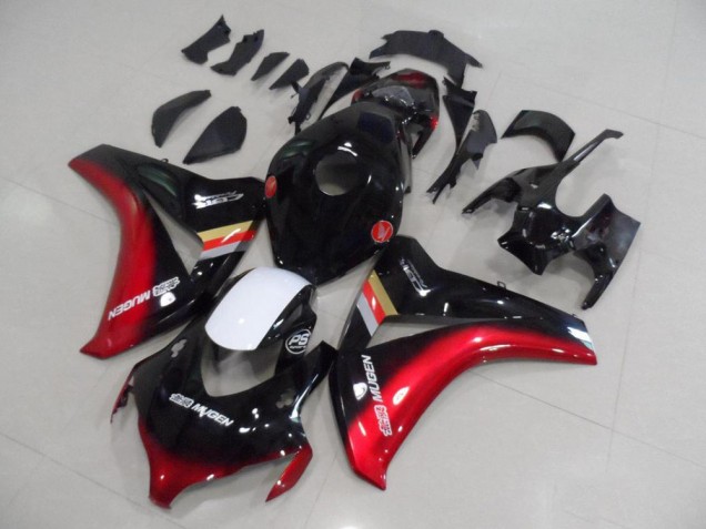 Black Red Mugen 2008-2011 Honda CBR1000RR Fairings Black Red Mugen 2008-2011 Honda CBR1000RR Fairings