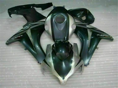 Black Silver 2008-2011 Honda CBR1000RR Fairings