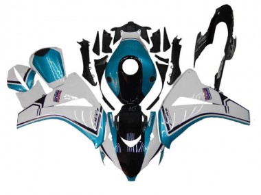 Blue White Black 2008-2011 Honda CBR1000RR Fairings