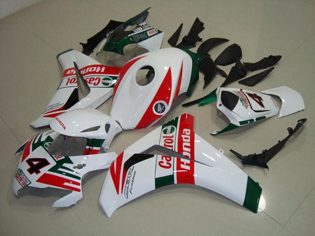 Castrol Dark Green 2008-2011 Honda CBR1000RR Fairings