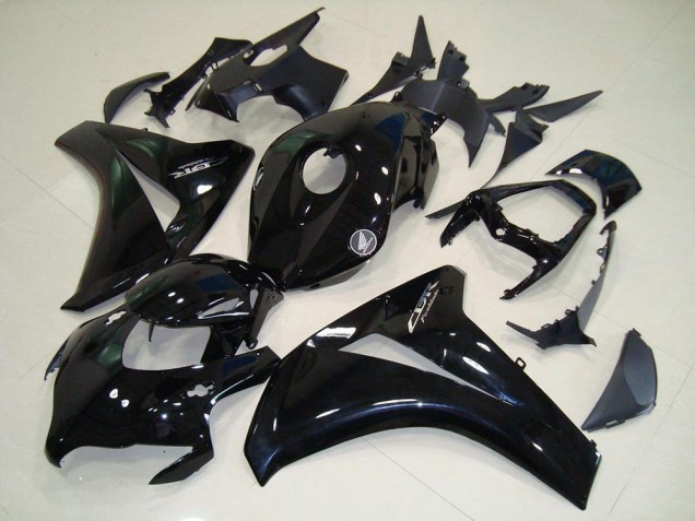 Glossy Black Chrome Decals 2008-2011 Honda CBR1000RR Fairings Glossy Black Chrome Decals 2008-2011 Honda CBR1000RR Fairings