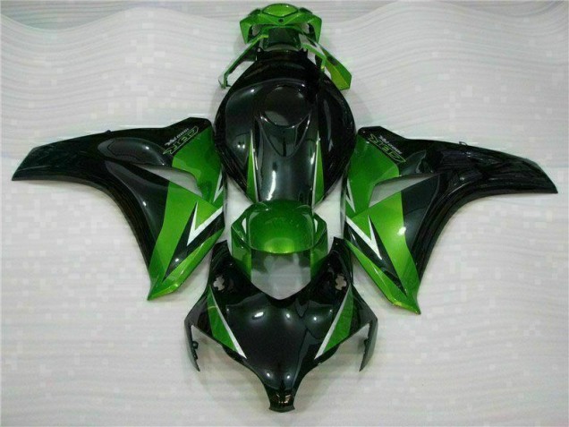 Green Black 2008-2011 Honda CBR1000RR Fairings