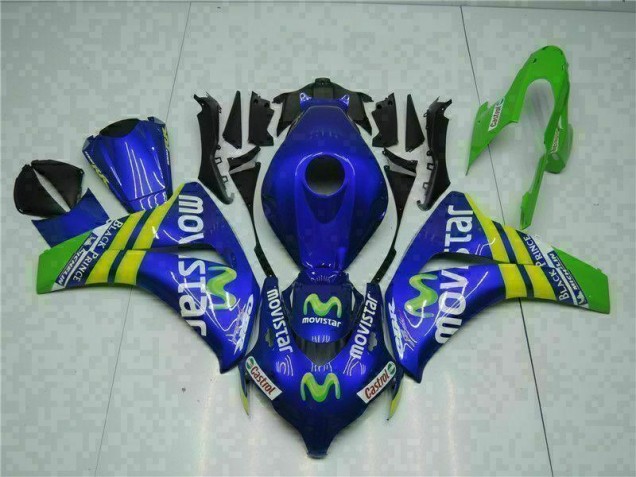 Green Blue 2008-2011 Honda CBR1000RR Fairings