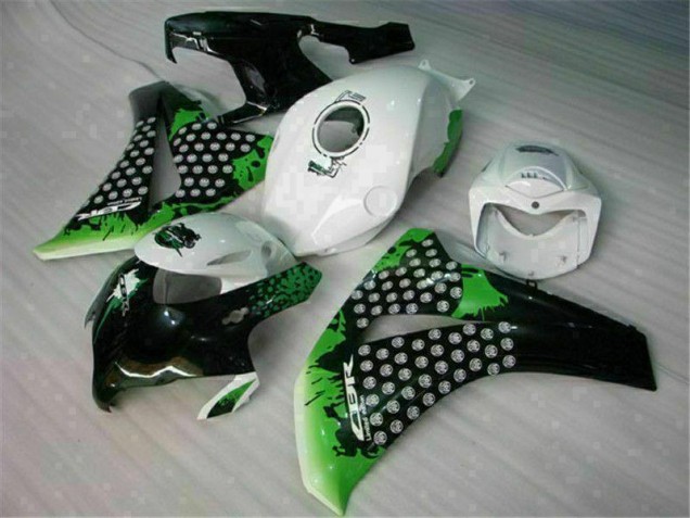 Green White 2008-2011 Honda CBR1000RR Fairings Green White 2008-2011 Honda CBR1000RR Fairings