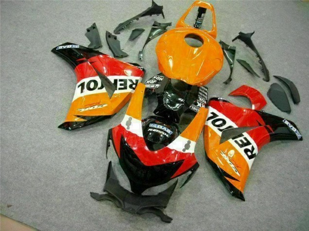 Orange 2008-2011 Honda CBR1000RR Fairing Kit & Plastics Orange 2008-2011 Honda CBR1000RR Fairing Kit & Plastics