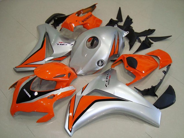 Orange Silver 2008-2011 Honda CBR1000RR Fairings Orange Silver 2008-2011 Honda CBR1000RR Fairings