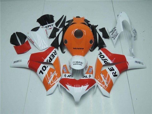 Orange White Red 2008-2011 Honda CBR1000RR Fairings Orange White Red 2008-2011 Honda CBR1000RR Fairings
